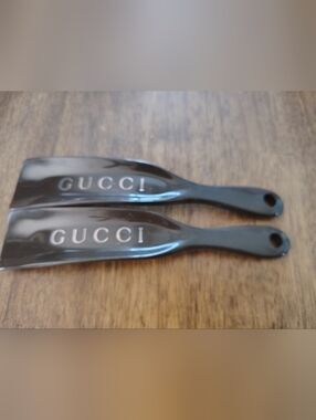 Gucci Brown Shoehorns - 2